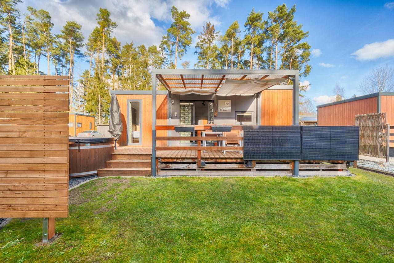Mobilheim Am Murner See - Private Sauna + Privater Badezuber Wackersdorf Dış mekan fotoğraf